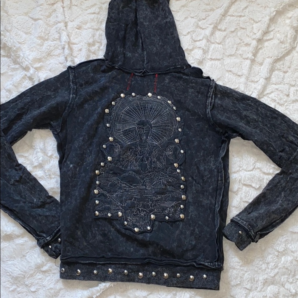 Hooded vintage sweater